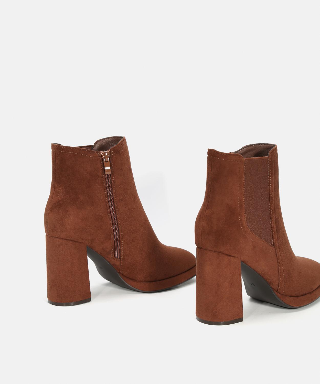Botines tacón chelsea image number null